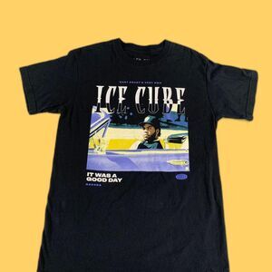 Ice Cube Rap Tee It Was A Good Day Blackout Merch‎ 2020 Men’s MD Black Shirt